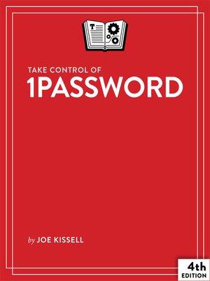 cover image of Take Control of 1Password